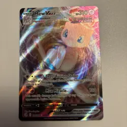 Pokemon Mew VMAX Full Art Holo Ultra Rare TCG Card 114/264 Fusion Strike - Image 1