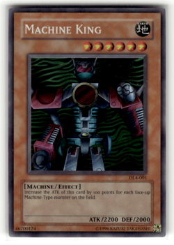Machine King DL4-001 Super Rare Duelist League Promo LP - Image 1