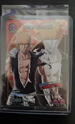 Ichigo Kurosaki Union Arena BLC-1-103 Comic Con NYC foil Promo NM Sealed - Image 1
