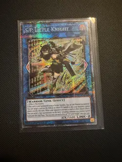 Yu-Gi-Oh! S:P Little Knight Link/Effect 1st Edition Holo MP25-EN047 Card - Image 1