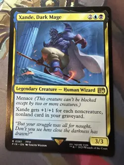 Xande, Dark Mage #561 (NM) Final Fantasy FIN Magic MTG - Image 1