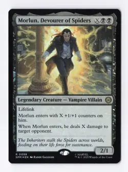 Morlun, Devourer of Spiders (Foil) 0059 (R) MTG Marvel's Spider-Man (SPM) - Image 1