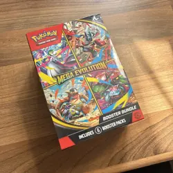 Pokemon TCG: Mega Evolution Booster Bundle 6 Packs *FACTORY SEALED* - Image 1