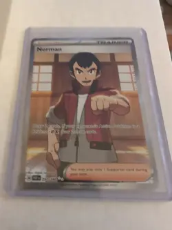 Norman 237/182 Full Art Ultra Rare Paradox Rift Pokemon Card NM - Image 1