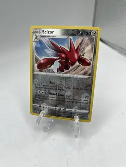 1x Scizor - 128/192 - Rare - Reverse Holo NM-Mint Pokemon SWSH02 - Rebel Clash - Image 1