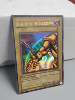 Right Arm of the Forbidden One - LOB-122 Unlimited Ed Ultra YuGiOh Exodia - Image 1
