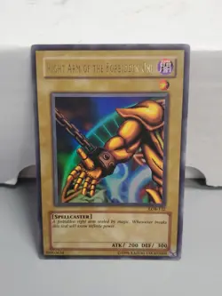 Right Arm of the Forbidden One - LOB-122 Unlimited Ed Ultra YuGiOh Exodia - Image 2