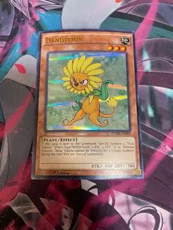 YUGIOH - DANDYLION - ULTRA RARE - 1ST ED - NM - DUSA - Image 1