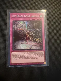 Yugioh - The Black Goat Laughs - MP25-EN057 - Prismatic Secret Rare - NM/M - Image 1