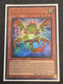 Yugioh Fiend Reflection of the Millennium MP25-EN210 Ultra Rare 1st Edition - Image 1