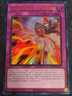 x1 Fiendsmith in Paradise - MP25-EN232 - Ultra Rare - 1st Edition Yu-Gi-Oh! M/NM - Image 1