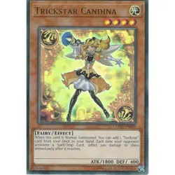 YUGIOH Trickstar Candina - COTD-EN008 - Ultra Rare 1st Edition NM - Image 1