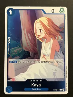 2023 Pillars of Strength Kaya OP03-044 One Piece TCG NM - Image 1