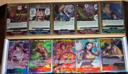 One Piece TCG Bulk Lot Of 750 + Eng. Cards. Great Condition. 30 + Foils! - Image 1