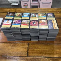 Disney Lorcana Bulk Lot 6000 Cards, C/U, Various Sets Never Played - Image 2