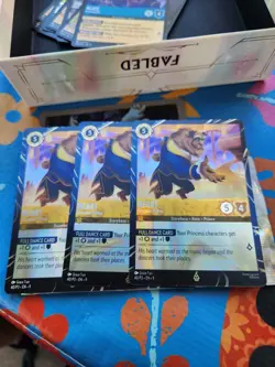 1x Beast Gracious Prince 40/P3 EN 9 Lorcana Disneyland Magical Places Promo Card - Image 1