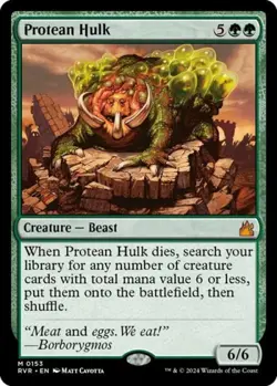 Protean Hulk -Foil Near Mint MTG Ravnica Remastered - Image 1