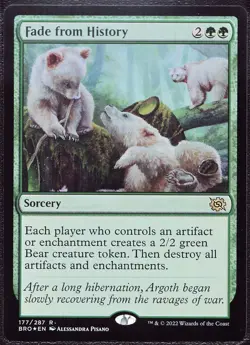 Fade from History - 177 Foil MTG BRO - Image 1