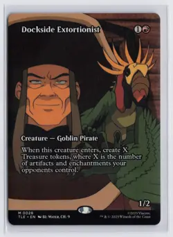 Dockside Extortionist MINT Borderless 28 MTG TLE Avatar Eternal Mythic NM/M - Image 1