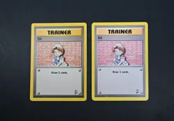 INK ERROR Missing Orange/Brown Color Bill Base Set 2 BS2 118/130 Pokemon Card - Image 1