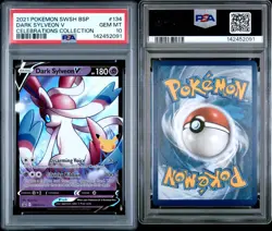 Pokemon 2021 Dark Sylveon V [#SWSH134] Graded PSA 10 GEM MT- Celebrations Set - Image 3