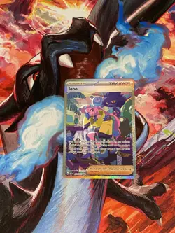 Pokemon TCG Trainer Iono Paldea Fates Special Illustration Rare 237/091 - Image 2