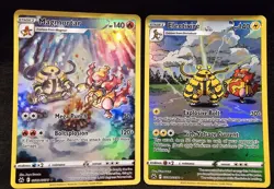 Electivire & Magmortar GG03 & GG08 Galarian Gallery Pokemon TCG NM Crown Zenith - Image 1