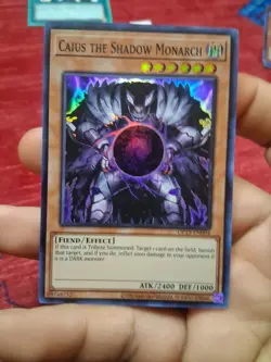Yugioh!-Caius the Shadow Monarch- Super Rare- op19-en004-(NM) - Image 3