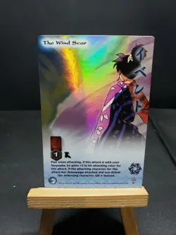The Wind Scar No. 91 Ultra Rare Foil Inuyasha Score TCG Trading Card Game Sword - Image 1