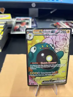 Pokemon TCG Iono's Bellibolt EX Full Art Ultra Rare Holo Card 172/159 - Image 2