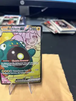 Pokemon TCG Iono's Bellibolt EX Full Art Ultra Rare Holo Card 172/159 - Image 3