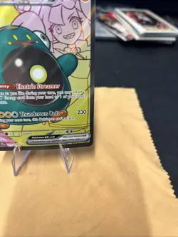 Pokemon TCG Iono's Bellibolt EX Full Art Ultra Rare Holo Card 172/159 - Image 4