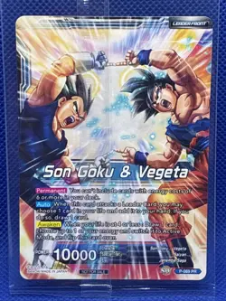 Dragon Ball Promo Card Miracle Strike Gogeta Vegeta Son Goku P-069 PR Sealed - Image 2