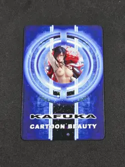 Kafuka Cartoon Beauty ACG Goddess Story Sexy Waifu Anime Card Rose - Image 2