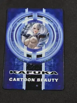 Kafuka Cartoon Beauty ACG Goddess Story Sexy Waifu Anime Card Weiss - Image 2
