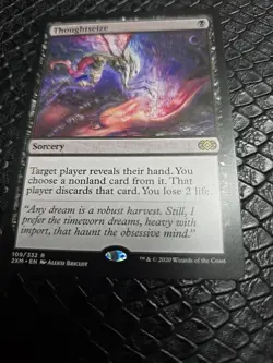 MTG Magic The Gathering Thoughtseize - Time Spiral: Remastered - 334 NM - Image 1