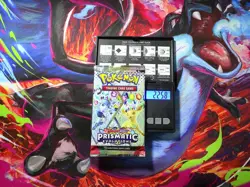 VERY HEAVY! GOD PACKUUU 22.58g Prismatic Evolutions Pokemon TCG Booster (SEALED) - Image 1