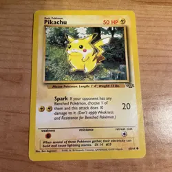 Pokemon TCG Pikachu Jungle 60/64 1st Edition 🔥 - LP - Image 1