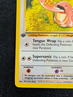 Lickitung First Edition LP Pokemon 38/64 Jungle Regular - Image 5