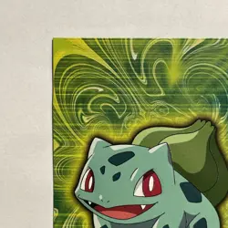 Bulbasaur Topps Pokemon Advanced Challenge Embossed Evolution Die Cut 1 of 18 - Image 3