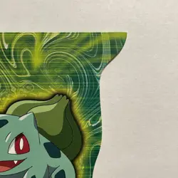 Bulbasaur Topps Pokemon Advanced Challenge Embossed Evolution Die Cut 1 of 18 - Image 4