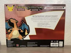 Pokemon TCG: Celebrations Collection Box Lance's Charizard V - New Sealed - Image 2