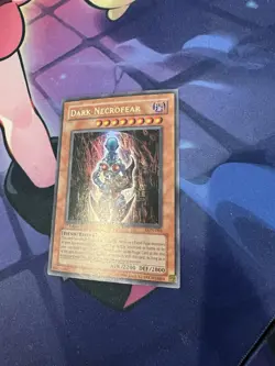 1996 Yugioh Labyrinth of Nightmare Dark Necrofear 1st Edition #LON-065 SE2380 - Image 2