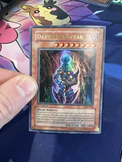 1996 Yugioh Labyrinth of Nightmare Dark Necrofear 1st Edition #LON-065 SE2380 - Image 4