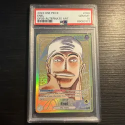 Enel Leader Alt Art PSA 10 - One Piece OP05-098 Awakening of the New Era English - Image 1