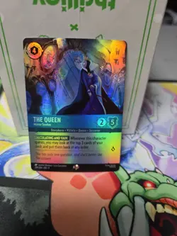 EPIC Disney Lorcana Fabled - The Queen - Mirror Seeker - 219/204 FOIL EPIC - Image 1