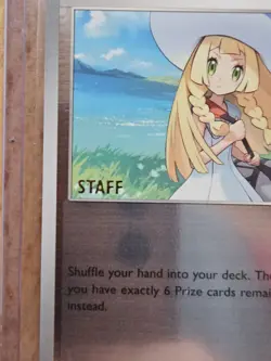 Lillie's Determination STAFF Exclusive Regional Promo Card - ME01, 119/132; EN - Image 3