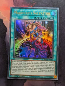 Magician’s Salvation MP21-EN256 Ultra Rare 1st Edition YuGiOh TCG Card - Image 1