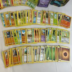 Pokemon Cards Bundle with Gengar-Themed Sleeves in Tin, 150+ Cards (F3) CP#625 - Image 3