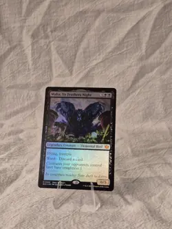 1x Maha, Its Feathers Night (Foil) - MTG Bloomburrow - BLB 0100 - daannn - Image 1
